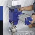 Vatac Stainless Steel V Port Pneumatic Ball Valve